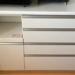 食器棚【ホワイト】　　の画像