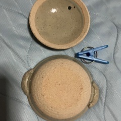 小さな小さな土鍋　新品未使用の画像