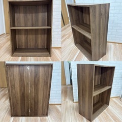 ニトリNクリックボックスワイド2段 収納棚の画像