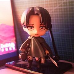 リヴァイのアニメフィギュアの画像