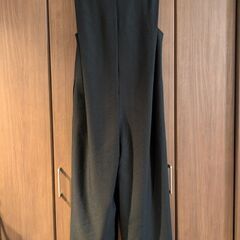 【Techichi】※未使用品※Vネック ショルダータックオールインワン(ブラック)の画像