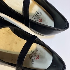 再値下げ！【中古】黒い靴　HARUTA　20cmの画像