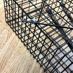 未使用 鉄製 ネズミ捕りトラップ（ワナ）の画像
