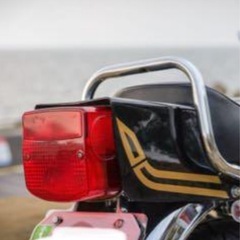 スズキ　GN125H  テールカウル　FRP製 の画像
