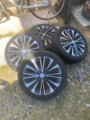 タント　純正ホイール、タイヤ　4本