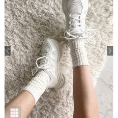 GRL スニーカー　ホワイト　24cmの画像