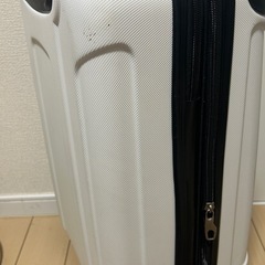 スーツケース　Sサイズ　白の画像