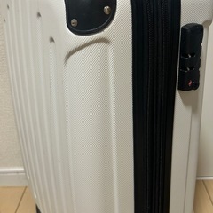 スーツケース　Sサイズ　白の画像