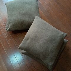 クッション　4個　あげますの画像