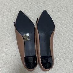 女性用 パンプス シングルシューズ 薄いヒール ポインテッドトウ 仕事用 スプリングアンドオータムの画像