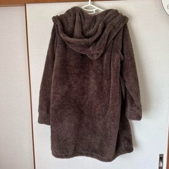 レディース ロングコート ブラウンの画像