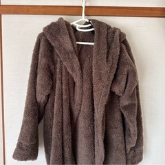 レディース ロングコート ブラウンの画像