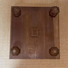 囲碁 碁盤 碁石 セット 脚付 送料込みの画像