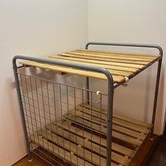 押入れ収納ラック　すのこ　収納力抜群　の画像