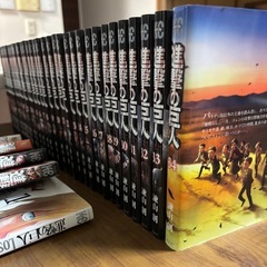進撃の巨人 全巻 1〜34巻 関連本5冊 まとめ売り 単行本 漫画 コミックの画像
