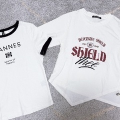 H&M、SpRay今期Tシャツ2枚セット200円の画像