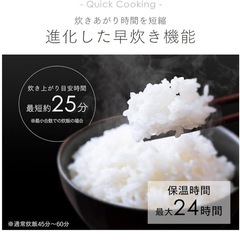  アイリスオーヤマ(IRIS OHYAMA) 炊飯器の画像
