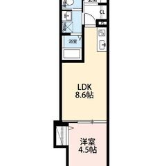 🉐初期費用９万円🙂新築１ＬＤＫ！都内へ３０分の新八柱駅徒歩１０分！家賃７５０００円～！ - 不動産