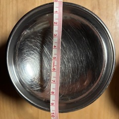 アイスクリームカップ ステンレス製　レトロ品の画像