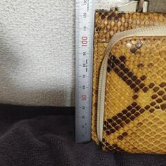 クロコダイル革ハンドバックの画像