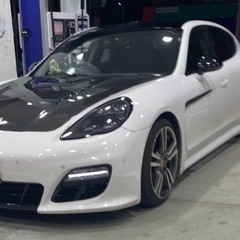 Porsche ポルシェ パナメーラ 970前期 フルカスタム スポエグ 車検受けたての画像
