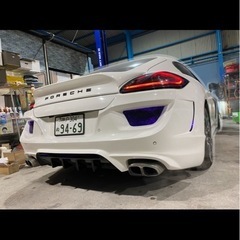 Porsche ポルシェ パナメーラ 970前期 フルカスタム スポエグ 車検受けたての画像