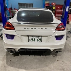 Porsche ポルシェ パナメーラ 970前期 フルカスタム スポエグ 車検受けたての画像
