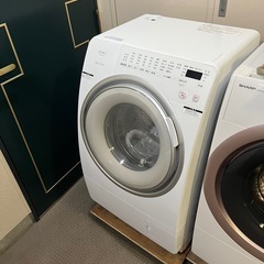 展示品　今年発売　山田電気　ドラム式洗濯乾燥機　コンパクトサイズ　大容量　洗濯9k 乾燥4.5k 数回使用の画像
