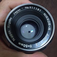 良品　超希少　nippon kogaku Ai改　nikkor-H Auto 50mm F2 の画像