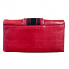 FURLA　長財布　レッドの画像