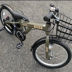 ジープ 子供用 自転車 18インチの画像