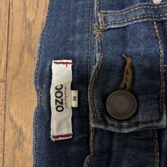 オゾック ２点セット スキニーパンツ ニットベスト mサイズ 秋コーデの画像