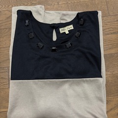 ゆったりサイズ 3Ｌ 半袖 トップス 婦人服 レディース Tシャツ ポケット有りの画像