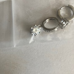 モアッサナイトダイヤモンド1カラットピアスの画像