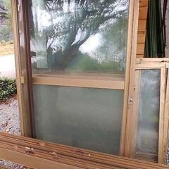 解体アルミサッシの画像