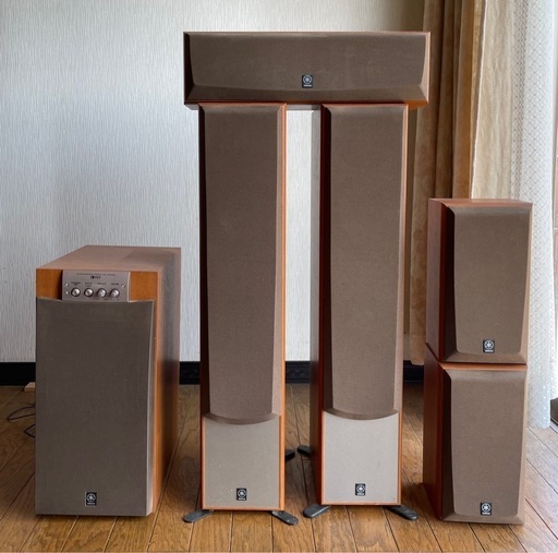 ヤマハ　5.1チャンネルのスピーカーセット