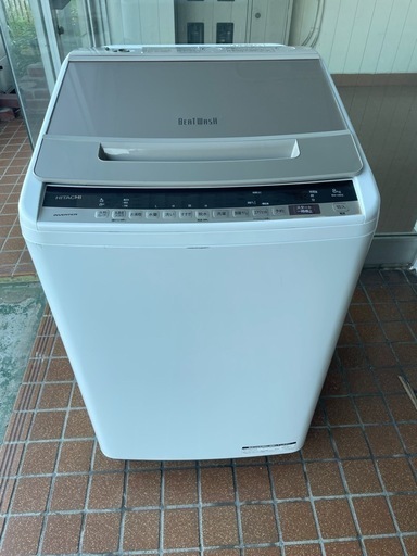 Hitachi 8kg 洗濯機 2020年製.動作確認済み