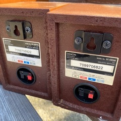 DENON デノン　スピーカー　セット　中古品の画像