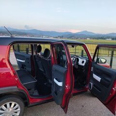 ハスラー赤　早いもの勝ち☆(⁠ ⁠╹⁠▽⁠╹⁠ ⁠)車検まだありますの画像