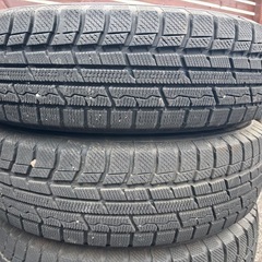 【中古】バリ溝　良品　三菱パジェロミニ純正ホイールスタッドレス175/80R15の画像