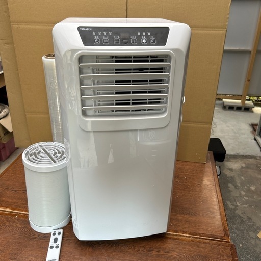 山善 スポットクーラー 除湿機能付き ～9畳 排熱ダクト付き 2023年製 YEC-K222-W 管理番号340