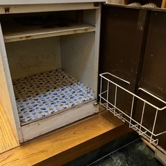 Rinnai コンベック台／収納台（中古品）の画像