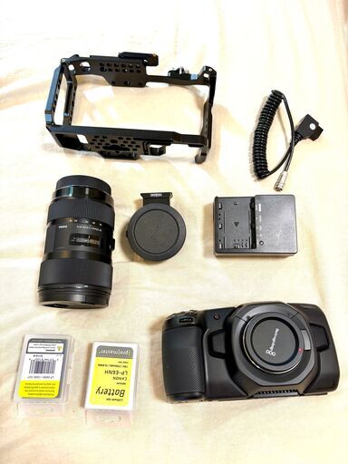 Blackmagic Pocket Cinema 4K BMPCC4K （セットもあり）