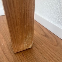 ダブルベッド タモ材(一部突板)の画像