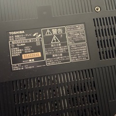 テレビ　あげますの画像