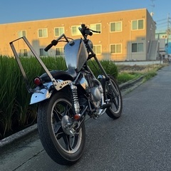 ■GN125H ロングフォークチョッパーの画像