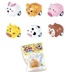 新品 ガチャガチャ ちびころアニマルダッシュ ミニカー チョロQの画像