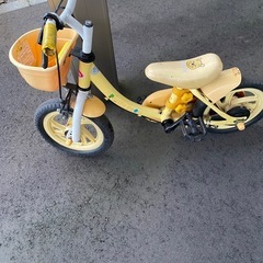子供用自転車の画像