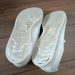 アディダス白の画像
