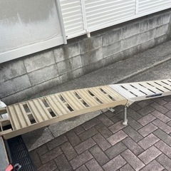 アルミラダーレール　脚付き　の画像